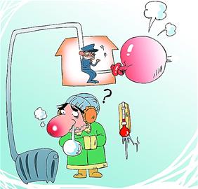 自管站减压肥私致暖气不热