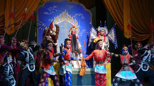 国戏附中长安汇演 呈现青石山等京剧经典剧目