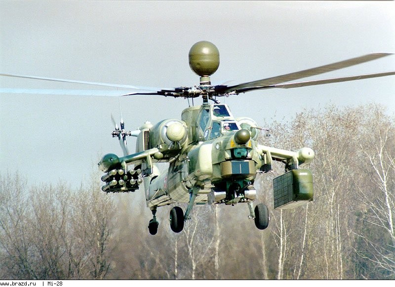 俄最新军用直升机试飞时空中着火坠毁(图)