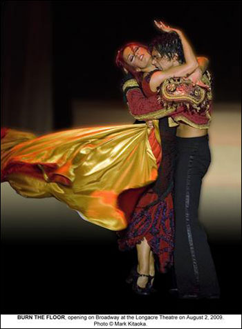 舞蹈秀《燃烧地板》即将开启百老汇最新演出季