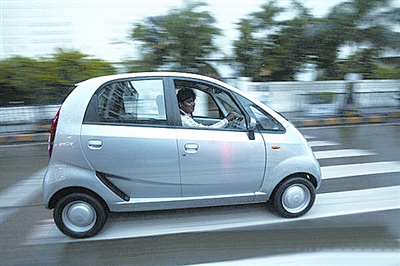 世界最便宜汽车印度上路
