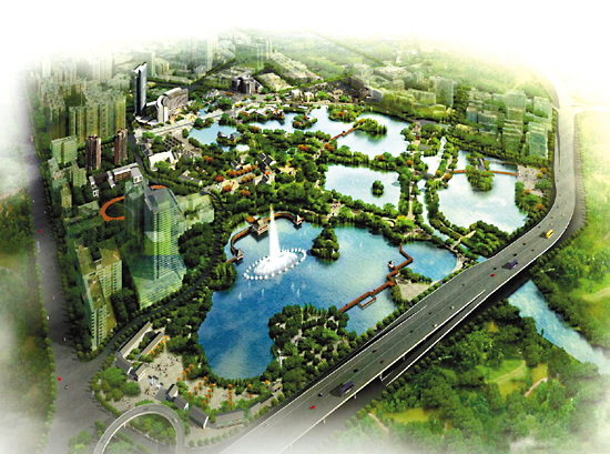 初步计划在10月前将荔湾湖公园