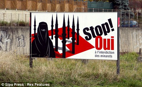 瑞士将全民公决是否禁止伊斯兰风格建筑物(图