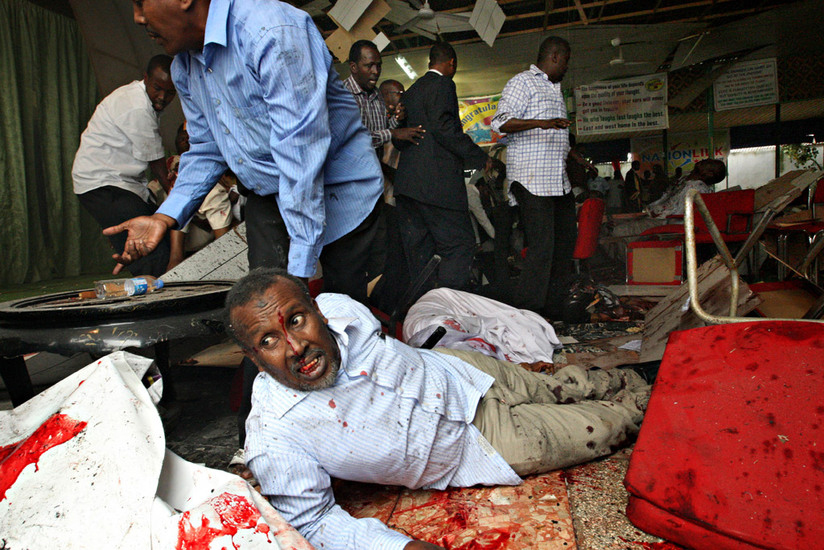 索马里首都遭遇自杀式爆炸袭击 多名政府部长