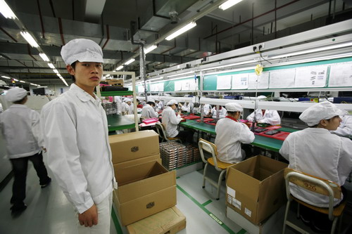 马英九称台当局关心富士康事件但无法介入
