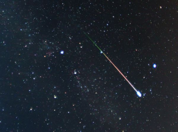 英仙座流星雨如约光临地球