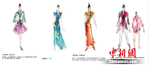 访广州亚运会礼仪系统服装首席设计师