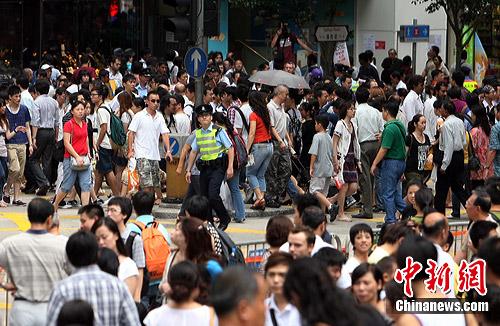 香港预测10年后人口将达766万人