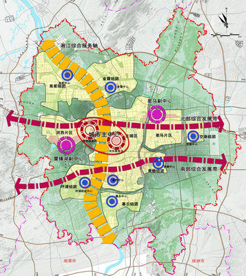 根据新修编的长沙市城市总体规划,这片黄金三角地带正是大河西cbd核