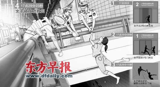 Ů���ֶ�������¥�ڿ�˲�䱻����ץס
