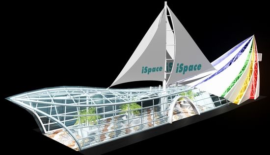iSpace活力帆建筑提升宜昌城市文化品位 众多