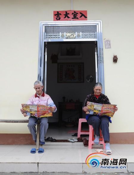 海南澄迈孟乐新村建设:政府买单村民住新房