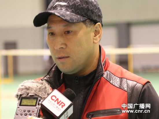 中国羽毛球队接受中央电台及中广网专访