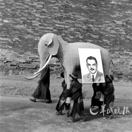 驴象之争：蒋介石为杜威选总统造势