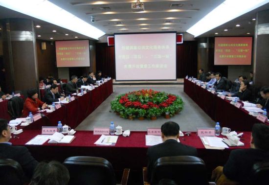 文化部在天津督导国家公共文化服务体系示范区创建工作