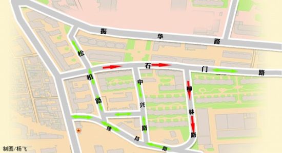 四居民区实施微循环通过调流缓解停车和行车难