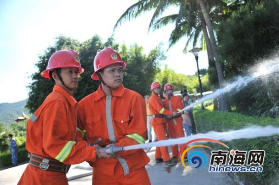 三亚:南山成立首个海南景区消防协作组织