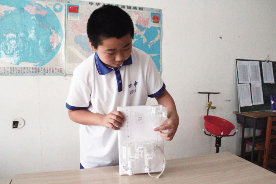 五名通辽中学生小发明入围国家级大赛