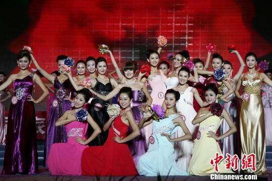 2012世界旅游小姐中国年度冠军总决赛山西选手获冠