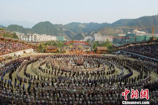 贵州雷山将迎13年一轮回的“送鼓年”