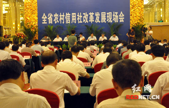 湖南召开农村信用社改革发展现场会 福祥卡发
