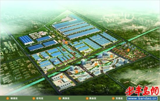 青岛北部将崛起机械产业城中小企业园颠覆传统