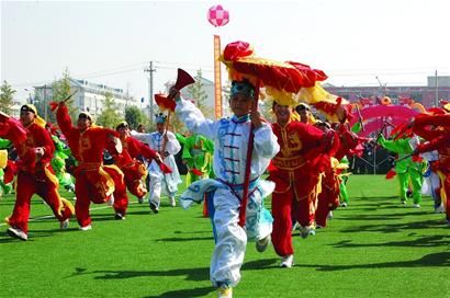 商河举办首届非遗传承展演
