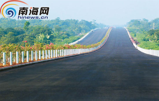 海南六公路项目投资逾30亿元海屯高速年内通车