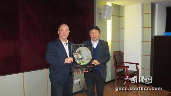 吴锐成率穗深侨办主任赴上海学习交流侨务工作