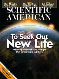 《科学美国人》:寻找遥远行星上的生命