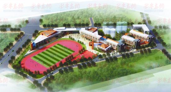 开发区五中重组更名开发区育才初中 今秋开学