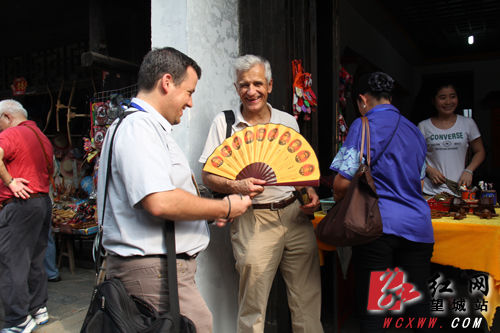 中国湖南国际旅游节嘉宾领略长沙望城古镇之美