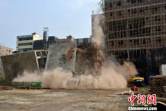 Haikou cracked down hard on illegal construction before the end of the illegal building 1.28 million square meters