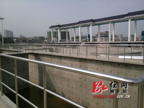 湘乡城市污水处理二期厂区工程如期竣工