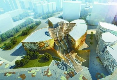 广州南中轴四大馆16套方案供市民票选