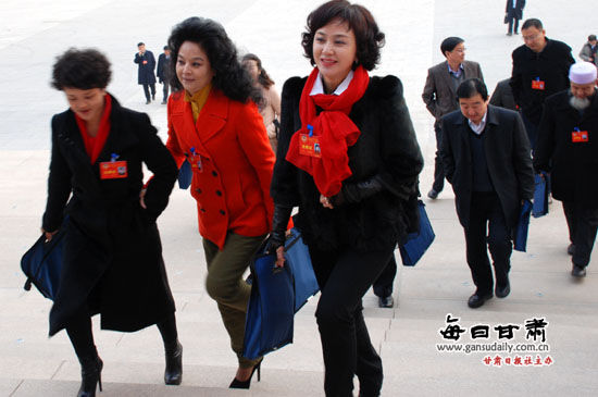 甘肃省十二届人大二次会议第二次全体会议:列