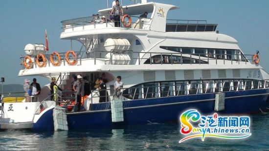 三亚:旭阳9号等四艘船舶从事非法潜水经营活动