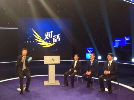 沪江网CEO阿诺做客央视王牌栏目《对话》