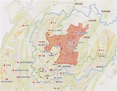 以机场为中心 渝北打造"临空都市区"