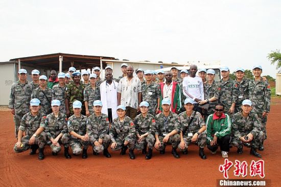 第12批赴南苏丹维和医疗队拜访友军体验异域