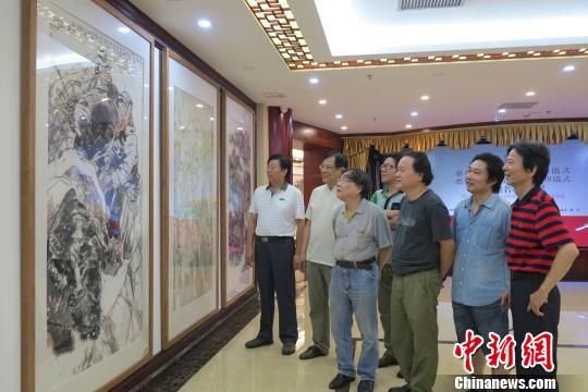 9名画家在惠州联袂展出百幅精品 呈现代多元特
