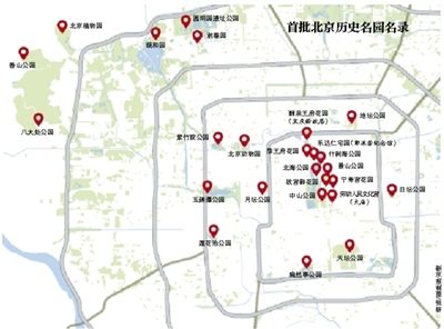 天坛香山入选首批历史名园公示目录