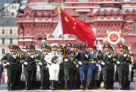红场阅兵 中国军威震撼全场_新浪新闻