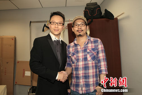 李玉刚首唱《逐梦令》 韩红方文山捧场(组图)_