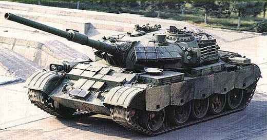 俄称坦桑尼亚59改坦克造型威武酷似96式(图)