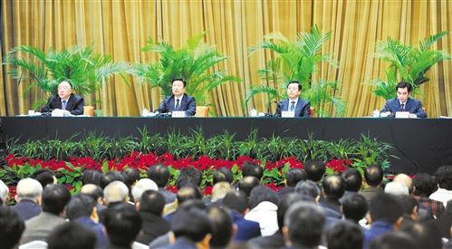 重庆市召开领导干部大会 张德江兼任市委书记