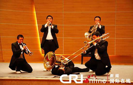 重庆铜管五重奏在北京音乐厅成功演出(图)