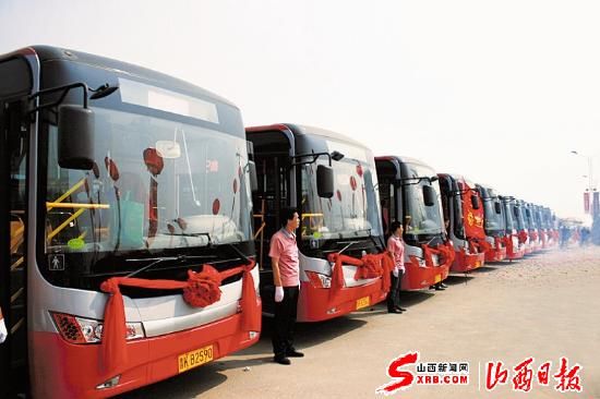 太原至晋中高校新区公交车开通(图)