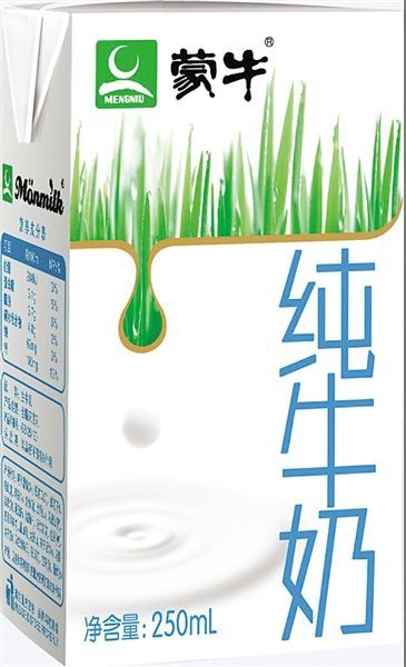 蒙牛牛奶大换装欲切割负面形象(图)