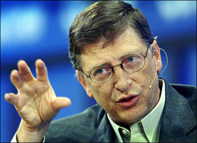 盖茨称无意从政竞选总统余生将致力于慈善工作(图)